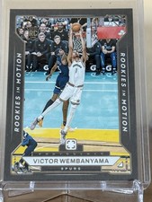 2023-24 Panini Photogenic Rookies in Motion Victor Wembanyama #1 (RC)