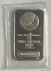 1 oz. Highland Mint Silver Bar - Walking Liberty Design .999+ Fine