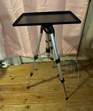 Vankyo Adjustable Projector Tripod Stand with Tray Platform, Black/Silver