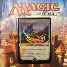 MTG True Conviction Foil English NM Rare Magic Card