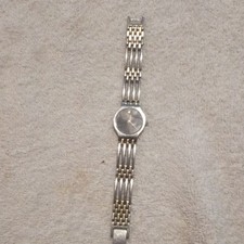 Movado Women s Analog Dress Watch Black Dial Two-Tone Metal Bracelet