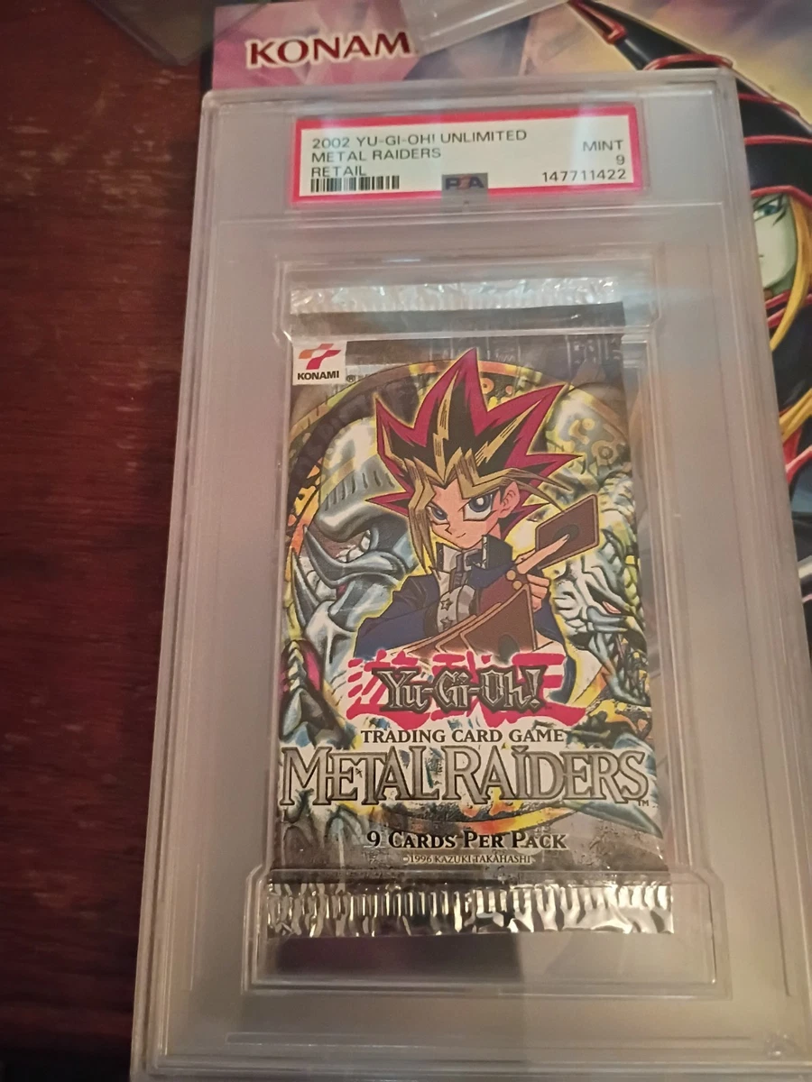 Yu-Gi-Oh! TCG Metal Raiders Sealed Collectible Card Game Packs for