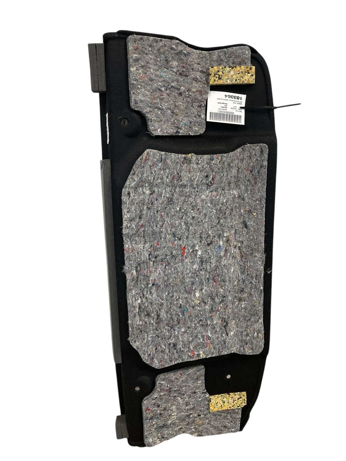 2007-2016 MASERATI GRANTURISMO 4.7L RWD REAR TRUNK CARPET BACK LINER 068418506
