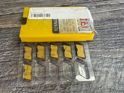 (6) KENNAMETAL NTC3R11E KC810 Carbide Indexable Threading Inserts TiC TiCN TiN