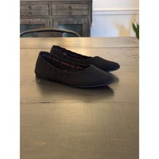 Skechers Cleo Women  s Black Flat Air Cooled Memory Foam Size 6 New 