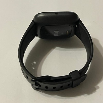 Fitbit Versa 2 Fitness Smart Watch Activity Tracker FB507 Black | eBay