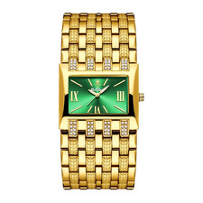 Women Fashion Quartz Watch Bracelet Analog Watch Luxury Rhinestone Watch New