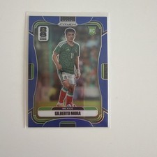 2026 Panini Prizm World Cup Gilberto Mora #290 RC Rookie Blue Prizm /40 Mexico