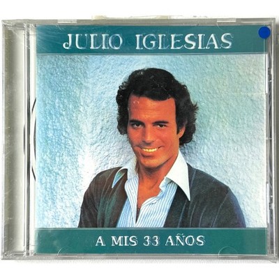 Julio Iglesias A Mis 33 Anos CD 1989 CBS CD 82712 Latin Pop Factory Sealed