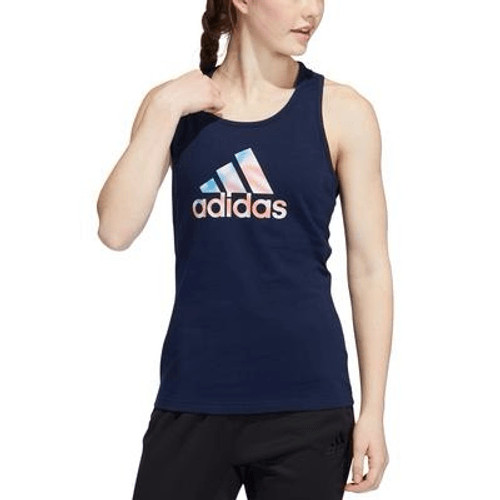 Adidas Women's Cotton Logo Americana Tank Top Size XL