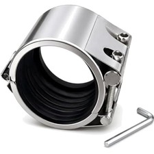 Rohr-Reparaturklemme 106 mm-112 mm Edelstahl Leckversiegelung Rohrreparatursc...