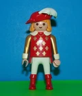Vtg Playmobil 3021 Male Courtier - Red & Gold Princess Castle Royal Figure Part