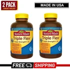 Twin pack Nature Made Triple Flex Triple Strength + D3, 200 Caplets EXP: 06/2027