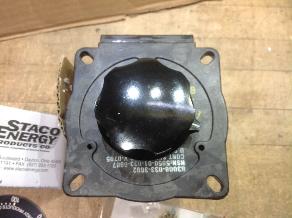 Staco Energy Products 033-3692 Metered Variable Autotransformer Variac - Image 3 of 4