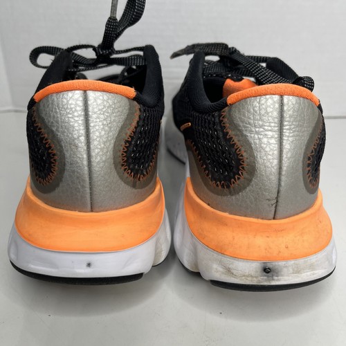 Nike Renew Run (GS) CT1430 001 Black/Total Orange-Chrome Kids Size 7Y - Picture 6 of 9