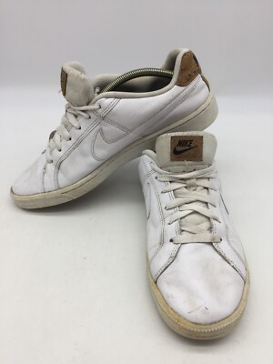 Nike Court Royale Men’s White Lace Up Athletic Sneakers 805556-100 Size 