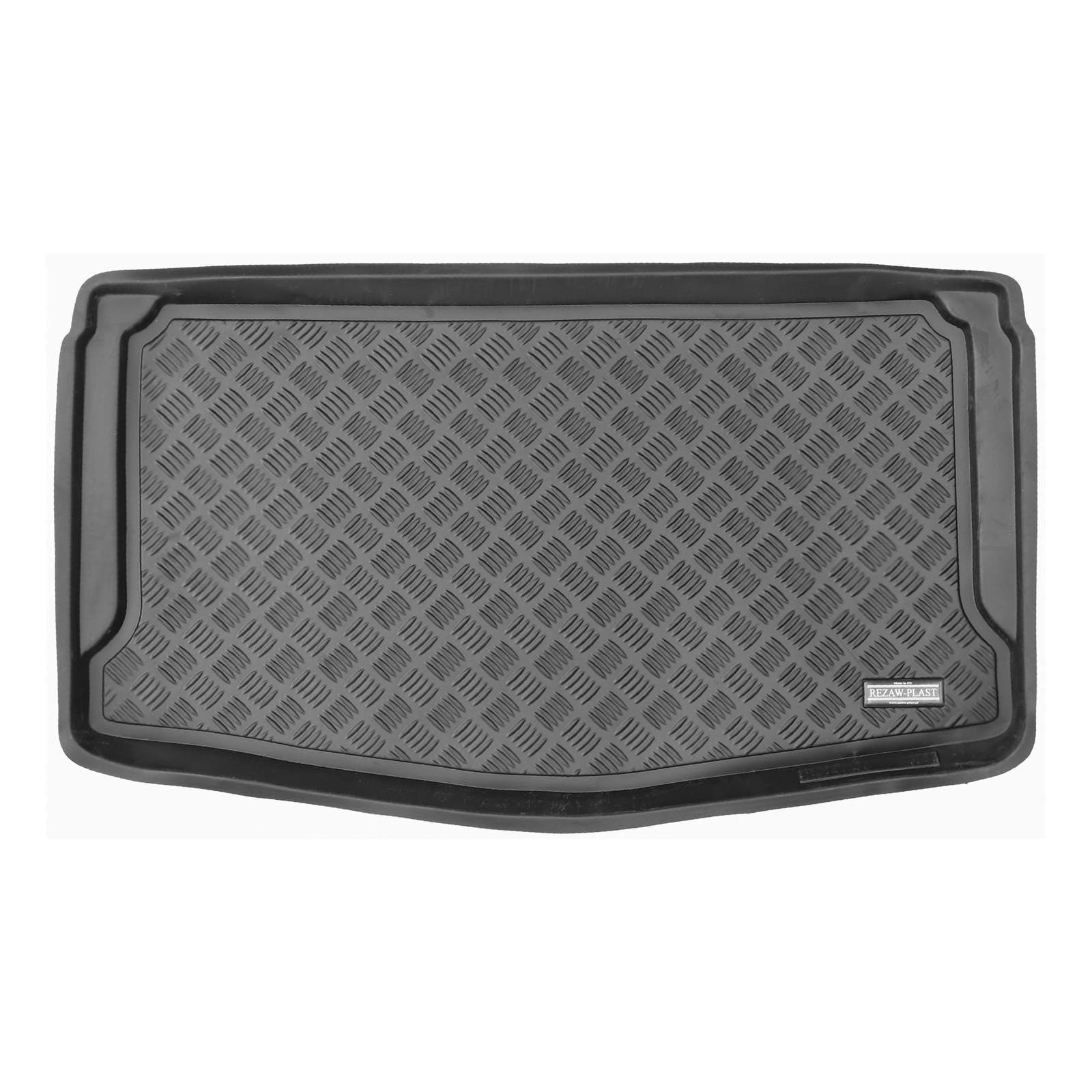Tapis de coffre Rezaw-Plast pour Mini Countryman I 2010-2017 en caoutchouc noir