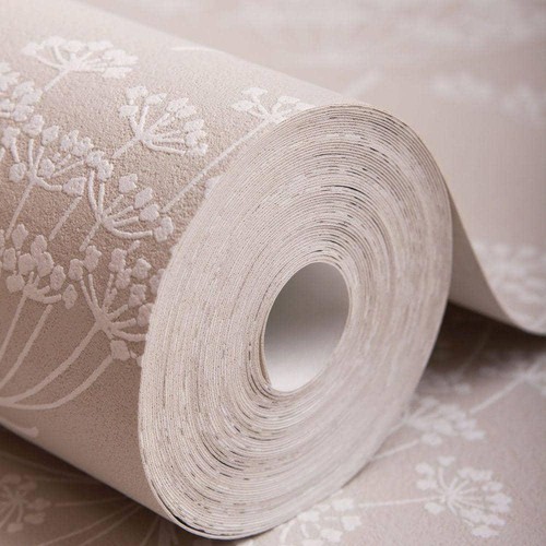 Graham N' Brown Wallpaper Rolls 33' x 20.5" Moisture Resistant Washable Beige - Picture 2 of 4