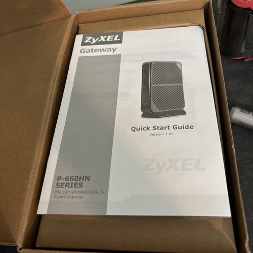 Zyxel P-660HN-51 Wireless WiFi Router 300 Mbps ADSL2+ Gateway WPS SPI Firewall