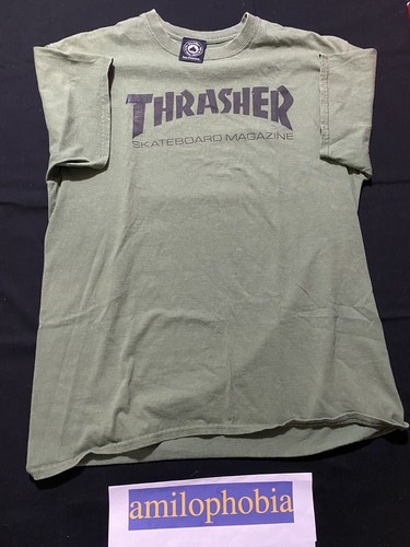 Pre-Owned Mens Medium Olive Thrasher T 