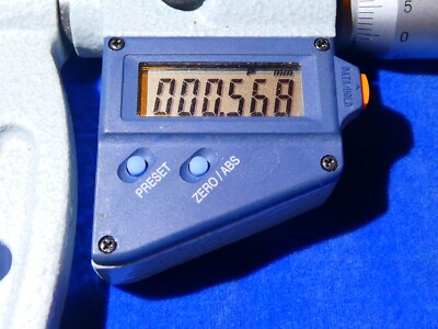 Micromètre Mitutoyo 340-511-30 - 0 à 152 Mm, 0,001 Mm, Affichage LCD, Occasion