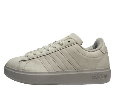 adidas Grand Court Sneaker Mädchen Trainers Weiß UK 4 US 5.5 EU 36 2/3