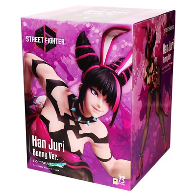 Street Fighter 6 Juri Han Bunny 13.8in 1/4 Figure PVC Statue B-style  Freeing NIB | eBay