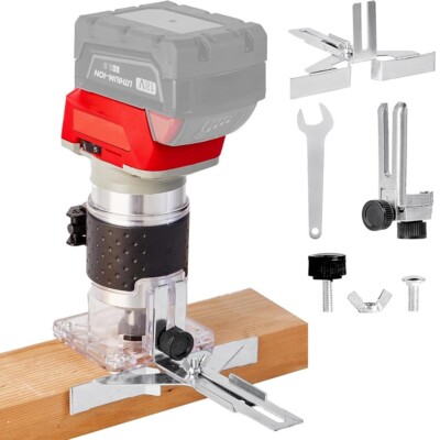 600W für Milwaukee M18 18V 48-11 Akku Brushless Akku Hand Trimmer Oberfräse