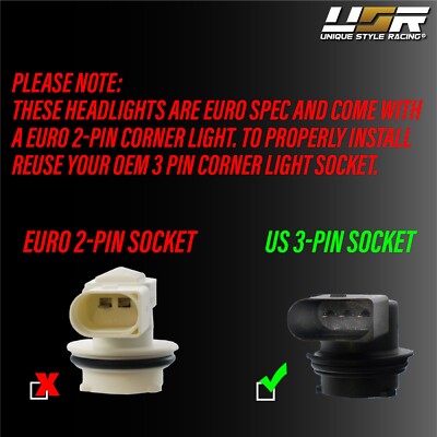 DEPO ECODE Chrome Projector Headlight Pair for 99-01 AUDI A4 / 00  