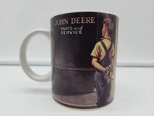 JOHN DEERE Moline Illinois IL Coffee Mug Parts & Service Gibson Licensed Product