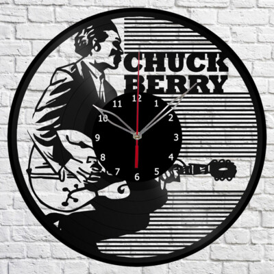 Vinyl Clock Chuck Berry Wall Clock Unique Art Vinyl Record Wall Clock 1079