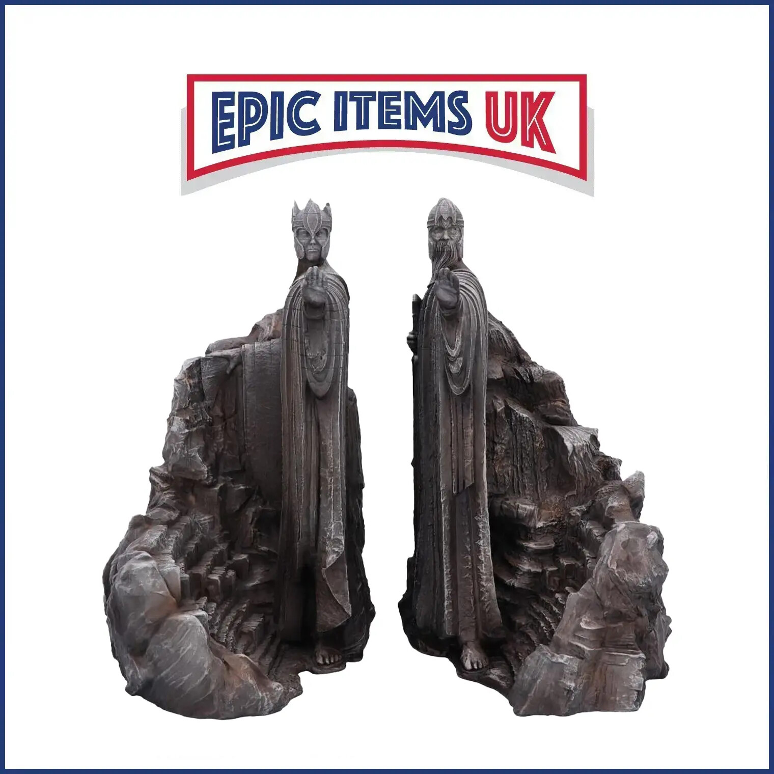 Lord of the Rings Gates of Argonath Bookends 19cm - IN STOCK