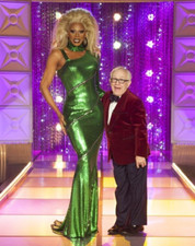 Ru Paul and Leslie Jordan 8x10 Glossy Photo