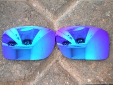 Galaxy Replacement Lenses For Oakley Double Edge OO9380 Polarized Blue