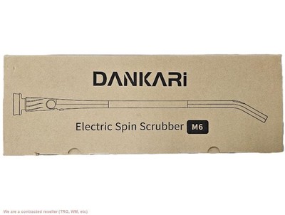 Electric Spin Scrubber With LED Display & 6 Replacement Brush Heads *NIB*