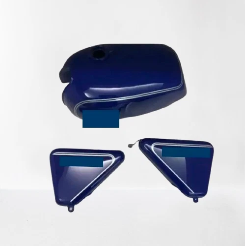 ADECUADO PARA Tanque de Gasolina Norton Commando Roadster Azul Plata y Panel Lateral 850 Foto 2 de 4