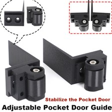 Pair of Adjustable Pocket Door Guide Door Roller to Stabilize the Pocket Door