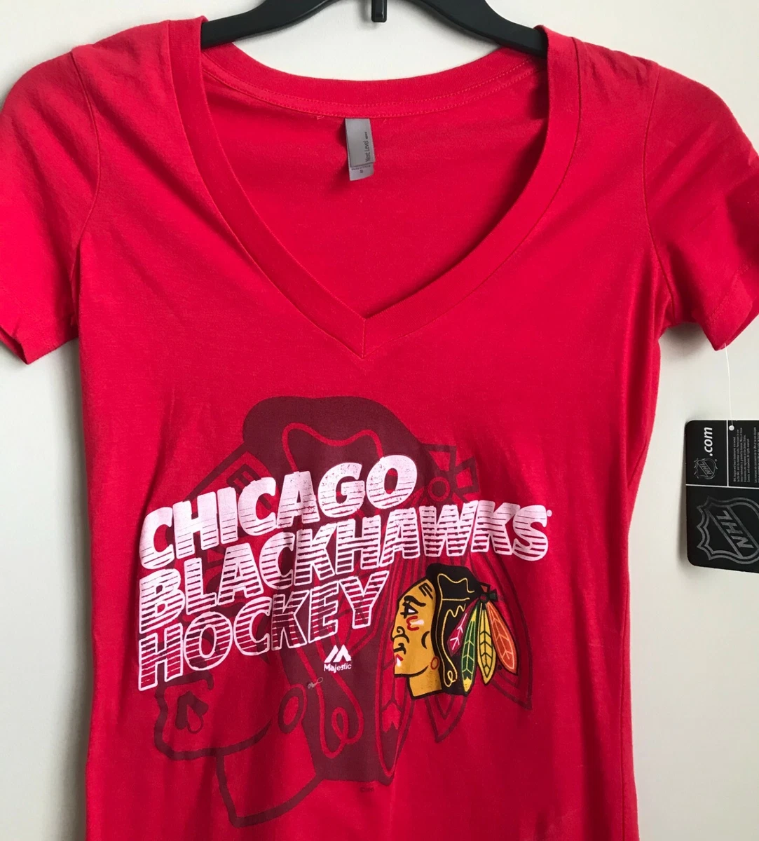 Chicago blackhawks hotsell women's t shirt