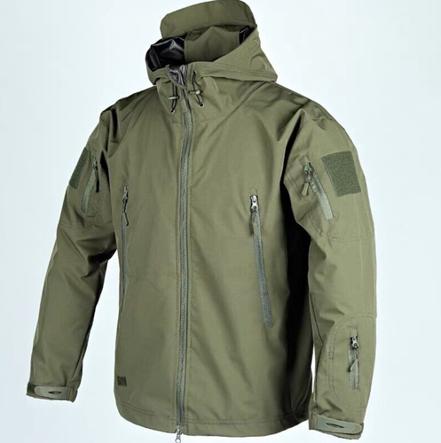 Taktische Jacke Herren Wasserdicht Militär Mantel Softshell Arbeit Windbreaker Jacke - Bild 13 von 25