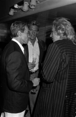 Actors Arnold Schwarzenegger Ralf Moeller & Thomas Gottschalk att- Old Photo 1