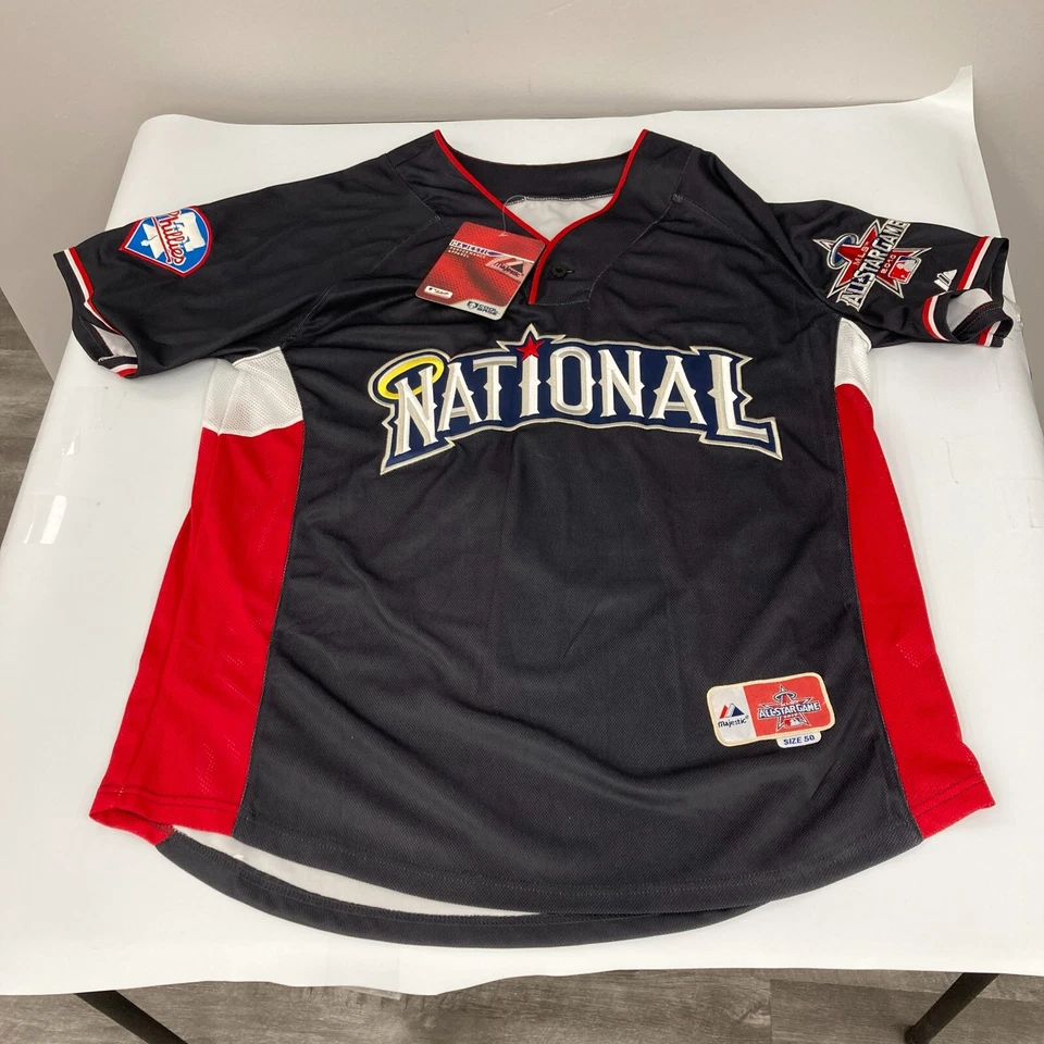 Roy Halladay Signed 2010 All Star Game Authentic Jersey JSA COA - Image 3 of 4