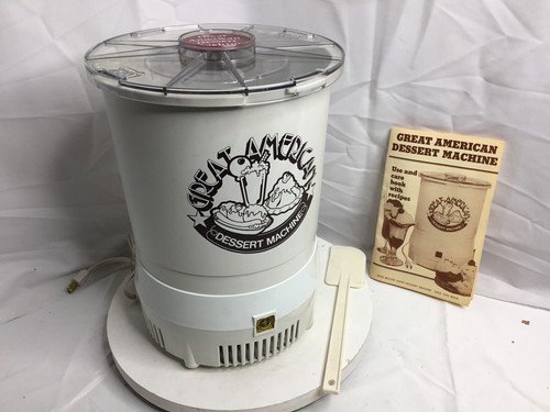 Vintage The Great American Dessert Machine Frozen Yogurt Ice Cream & More MINT - 第 5/12 張圖片