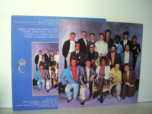 PRINCE’S TRUST PROMO 1987 Dire Straits Elton John Phil Collins Tina Turner - Picture 4 of 4