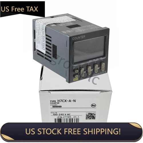 One Omron H7CX-A-N Replace H7CXAN Digital Counter New In Box US Free TAX