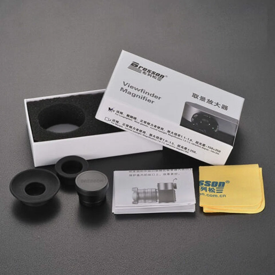 Lupa visor tipo 1.1-1.6x J para câmera Leica M M10 M10-P M10-R - Imagem 4 de 4