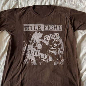 T-shirt Title Fight - Coton, Toutes Tailles Hommes, Référence