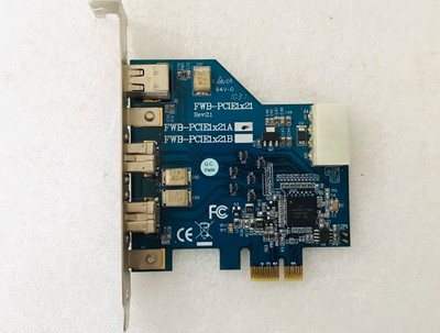 1pc used IOI FWB-PCIE / FWB-PCIE1X21 1394B acquisition card