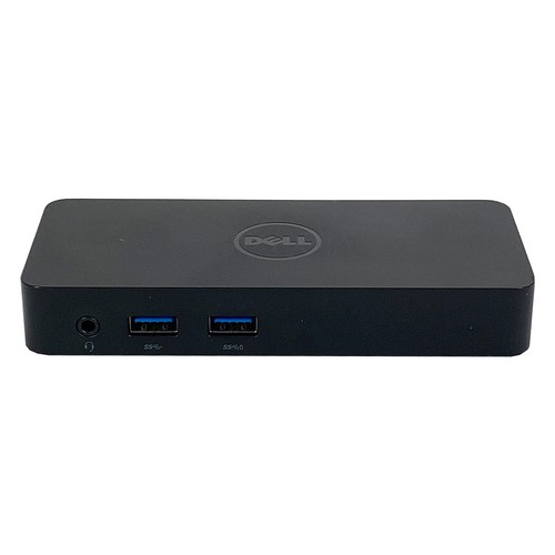 Genuine Dell D1000 USB 3.0 Dual Display Support Docking Station w/ AC Adapter - Picture 2 of 12