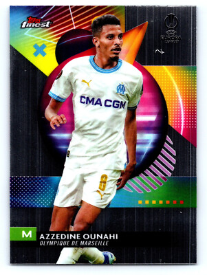 2023-24 TOPPS Finest UCC 117 Azzedine Ounahi (Olympique de Marseille)