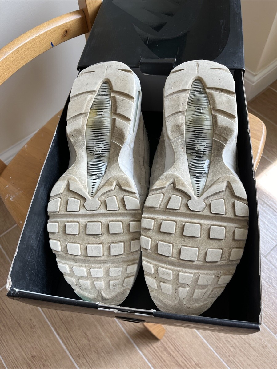 Nike Air Max 95 Comme Des Garçons CDG summit White Size 14 Nike Air Max 95 Comme Des Garçons CDG summit White Size 14